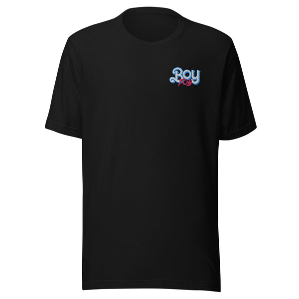 Boy Toy embroidered short-sleeve Unisex t-shirt