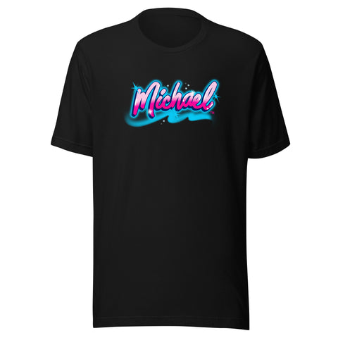 Malibu Michael airbrush Unisex t-shirt