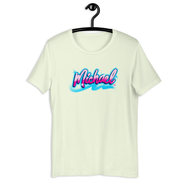 Malibu Michael airbrush Unisex t-shirt