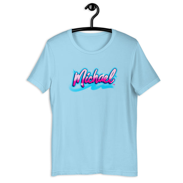 Malibu Michael airbrush Unisex t-shirt