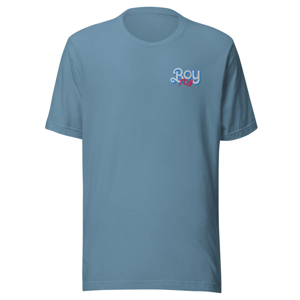 Boy Toy embroidered short-sleeve Unisex t-shirt
