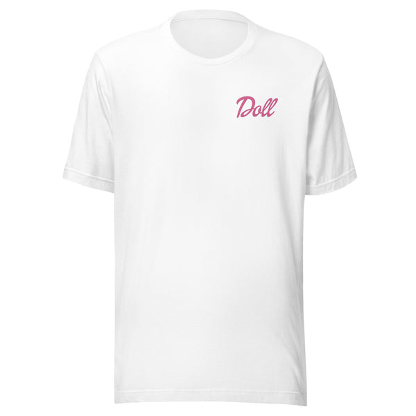 Doll embroidered short-Sleeve Unisex T-Shirt