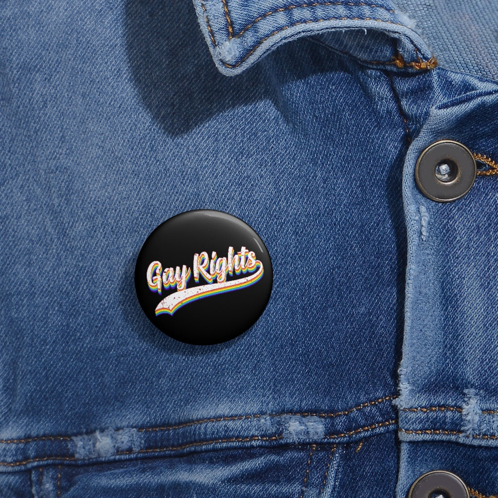 Gay Rights Pin Buttons - MCE Creations