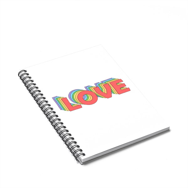LOVE Spiral Notebook - MCE Creations