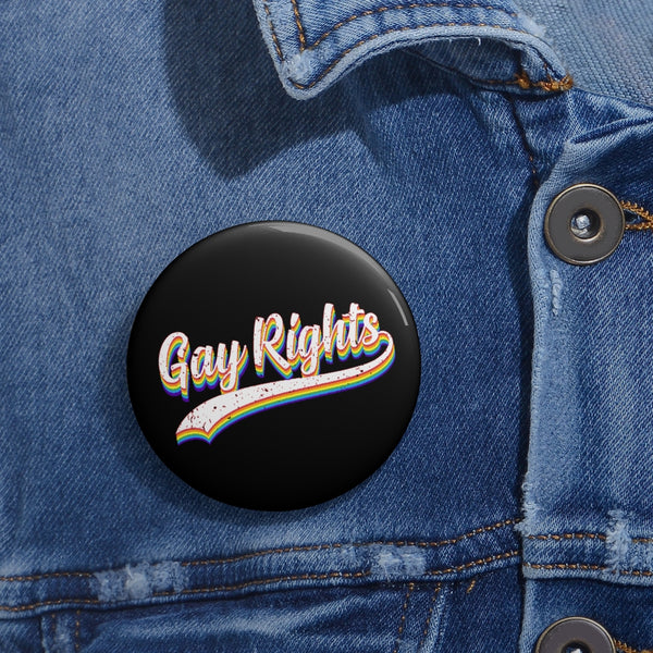 Gay Rights Pin Buttons - MCE Creations