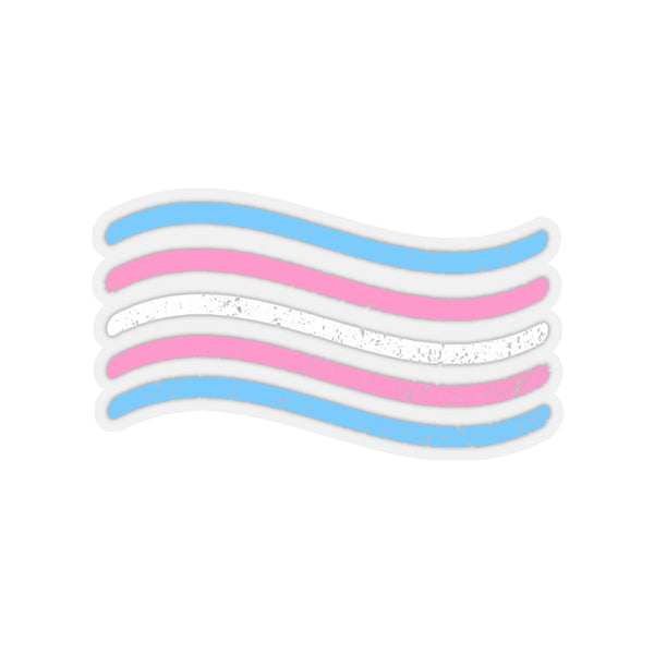 Trans flag Stickers