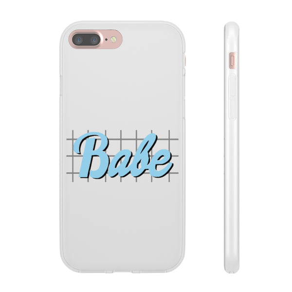 blue Babe phone Cases - MCE Creations