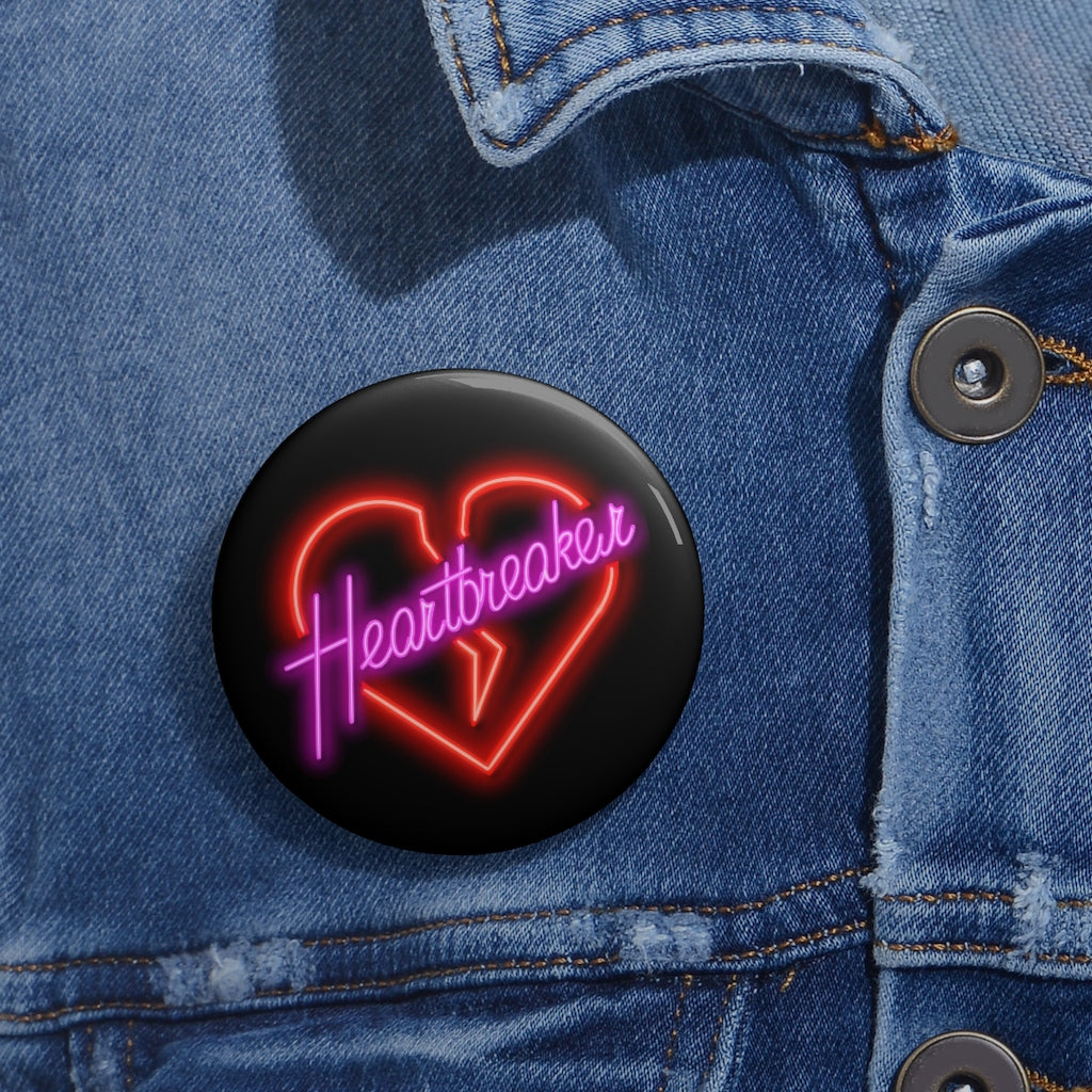 Heartbreaker Pin Buttons - MCE Creations