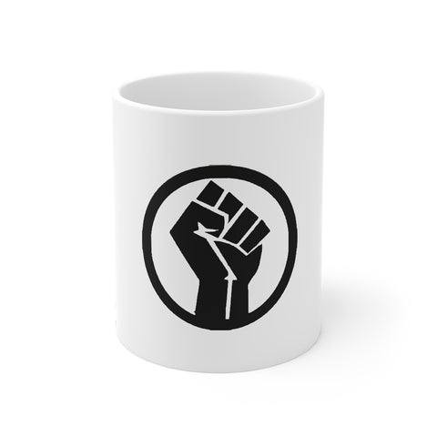 BLM fist Mug 11oz - MCE Creations