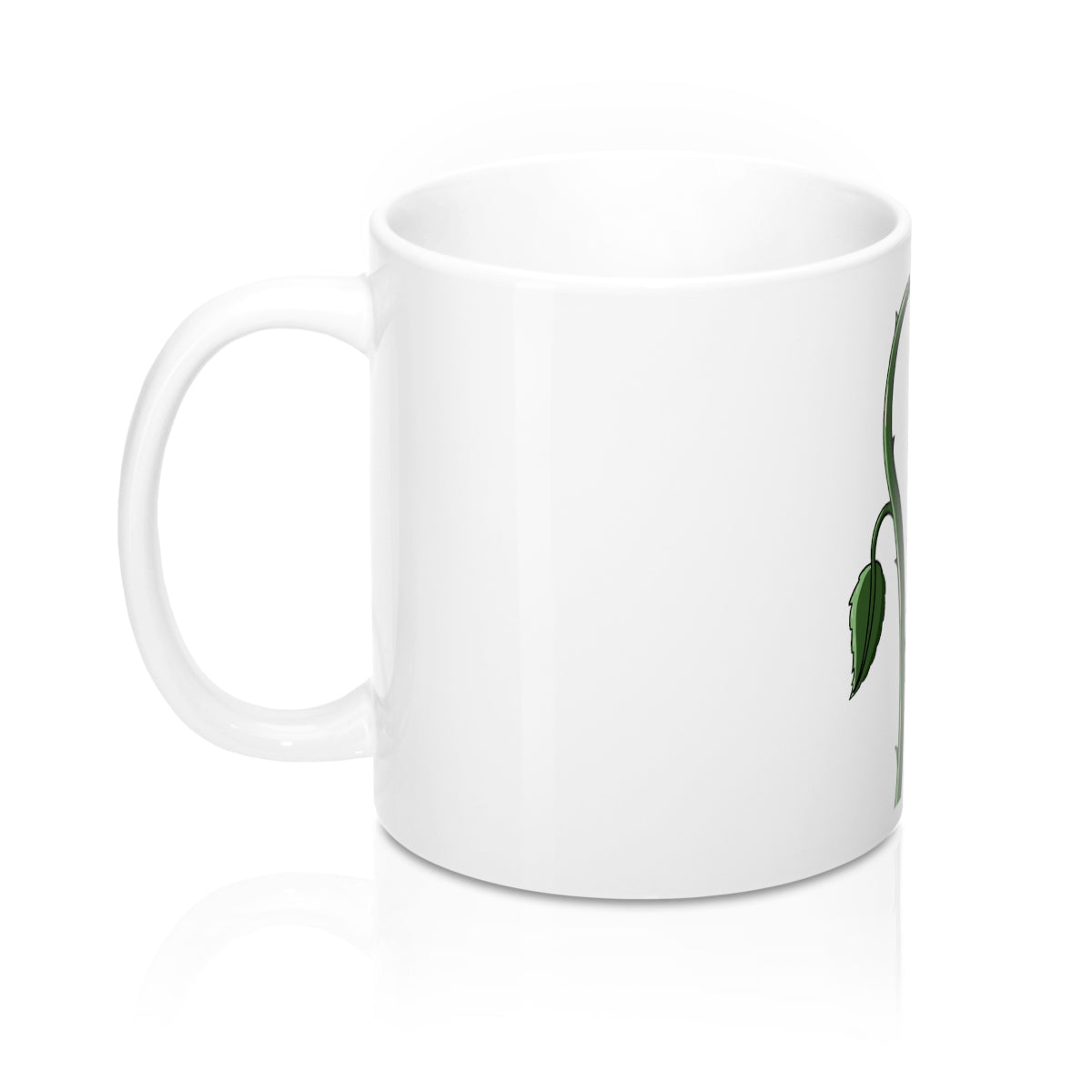 Rose Mug 11oz - MCE Creations