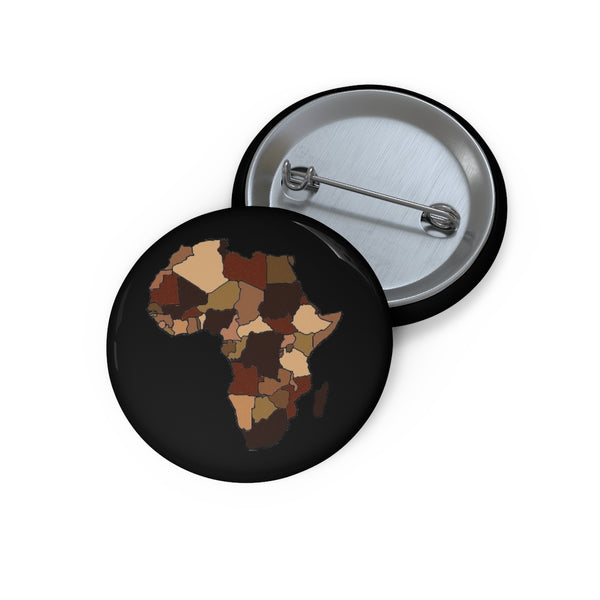 Africa Pin Buttons - MCE Creations