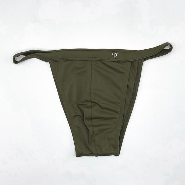 army pants and flip flops green MCE swim bikini