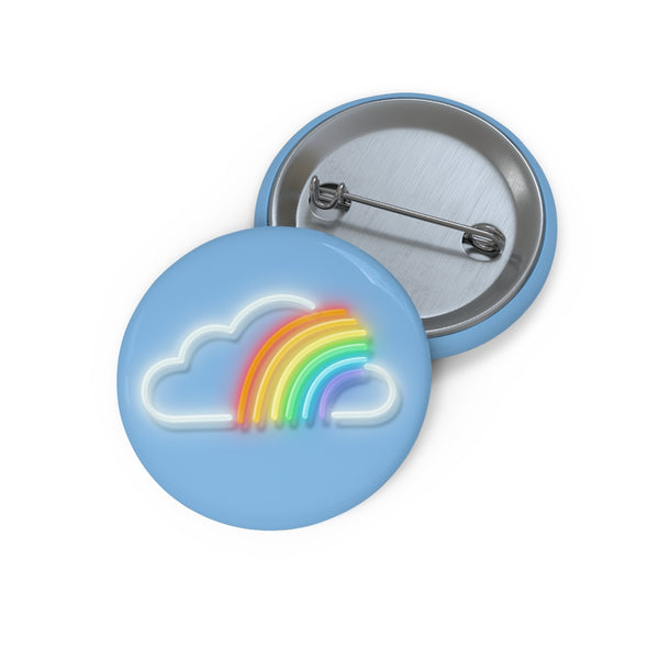 Rainbow pin Buttons - MCE Creations