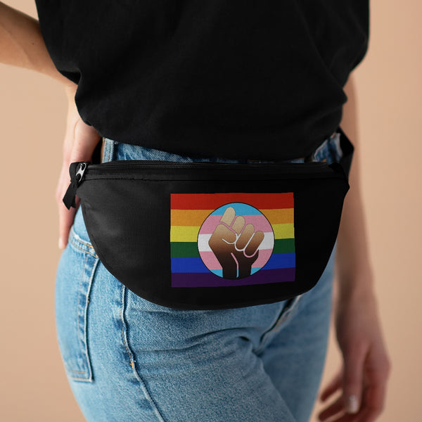 pride flag Fanny Pack - MCE Creations