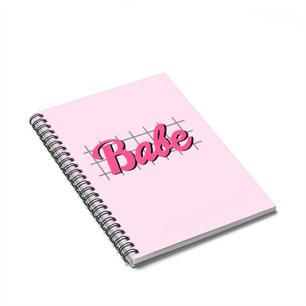 Babe Spiral Notebook - MCE Creations