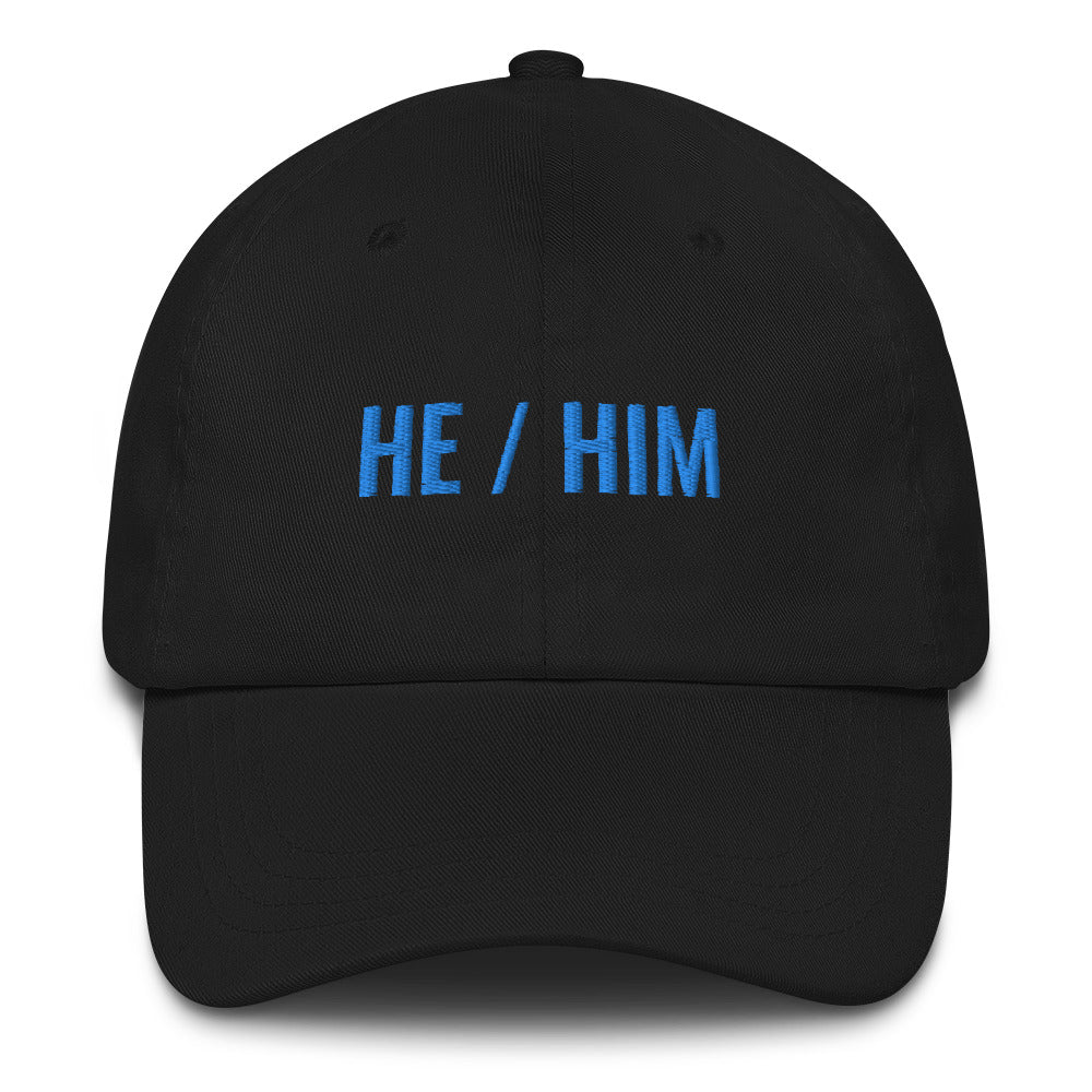 HE/HIM pronouns Dad hat