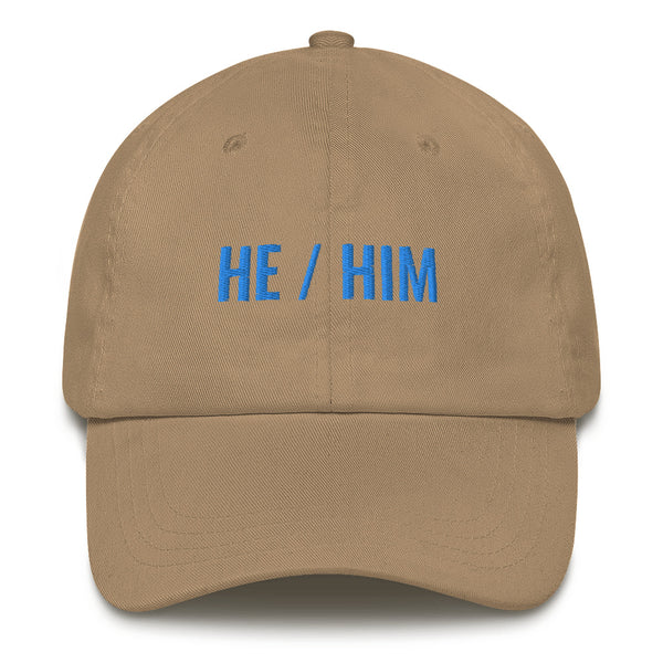 HE/HIM pronouns Dad hat