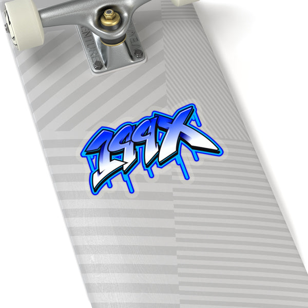 blue 199X Stickers - MCE Creations