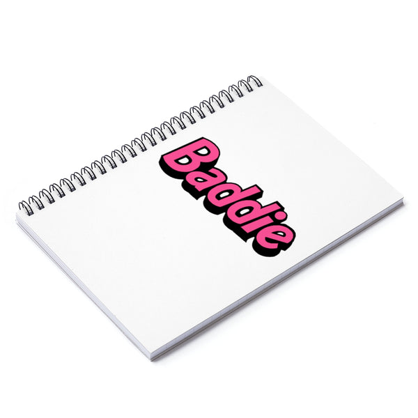 Baddie Spiral Notebook - MCE Creations