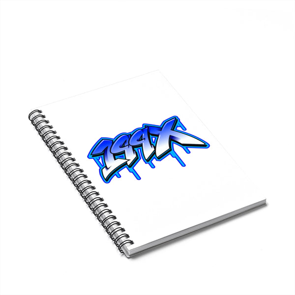blue 199X Spiral Notebook - MCE Creations