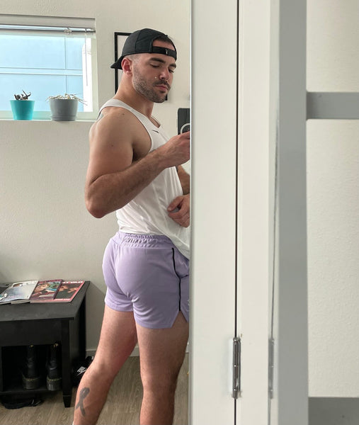 Lavender MCE shorts