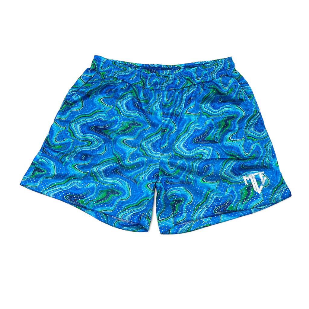 Vaporwave 2025 swim trunks