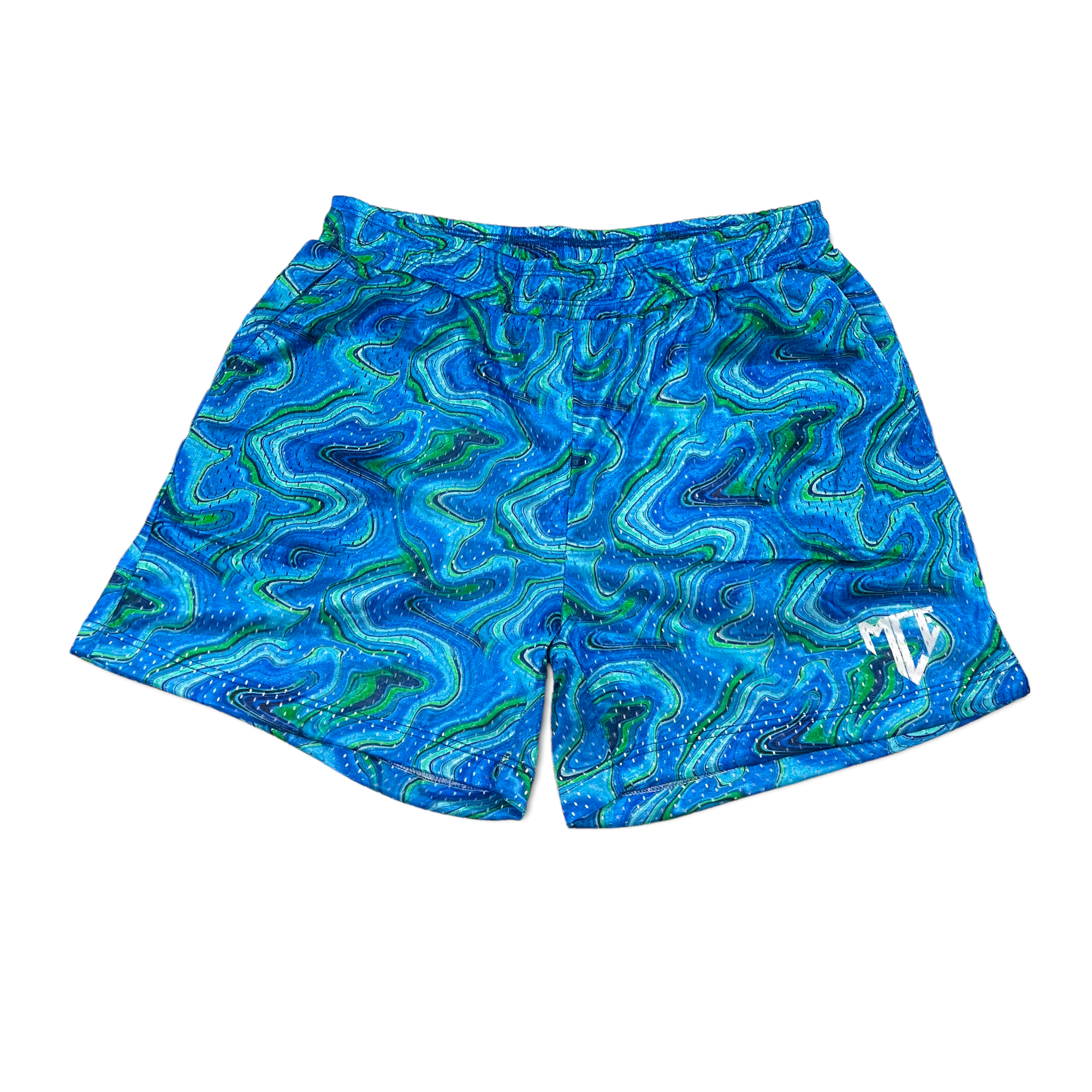 Vaporwave mesh MCE shorts