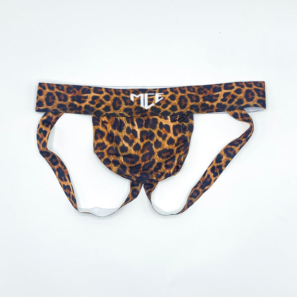 leopard MCE jock strap - MCE Creations