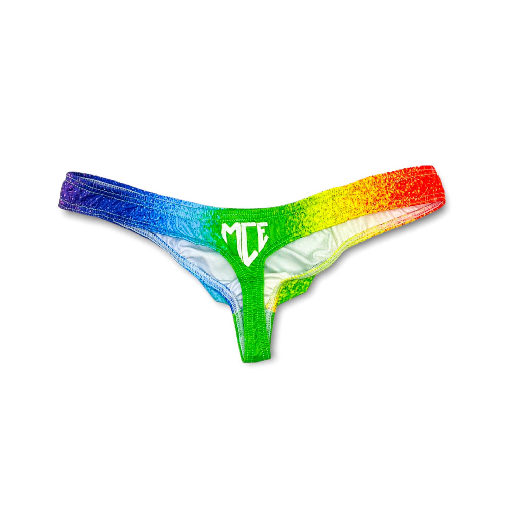 pride spray paint MCE thong