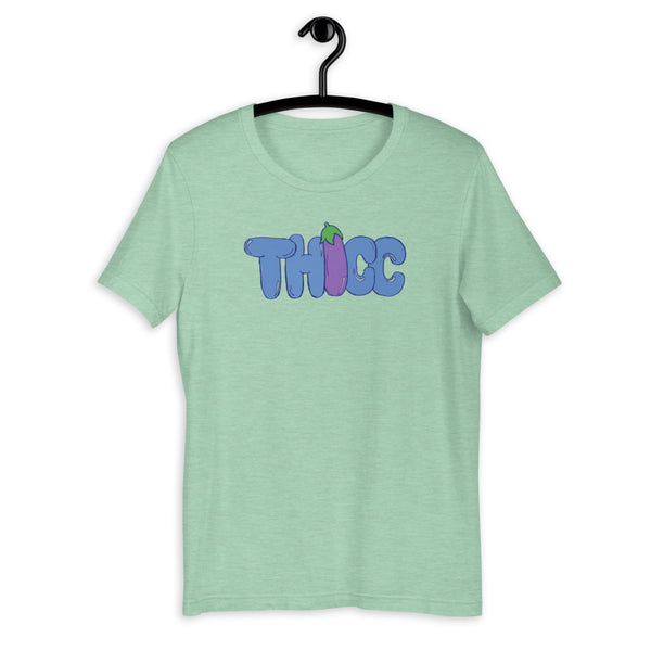 Thicc eggplant Short-Sleeve Unisex T-Shirt