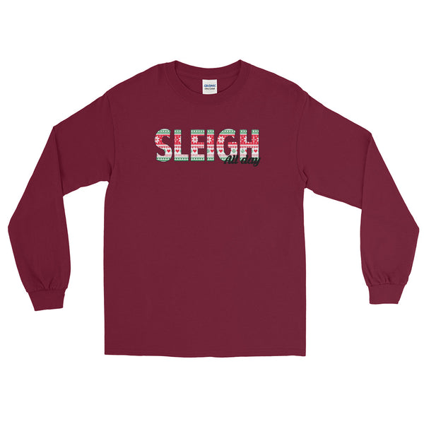 Sleigh all day Men’s Long Sleeve Shirt