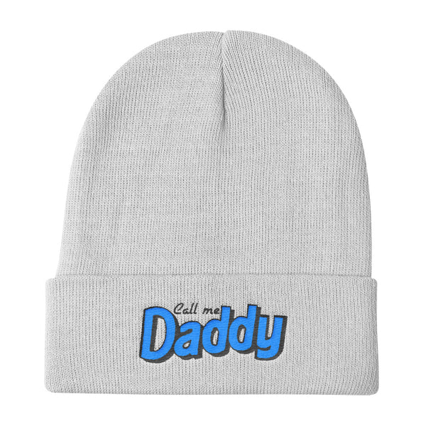 Call me Daddy Knit Beanie - MCE Creations