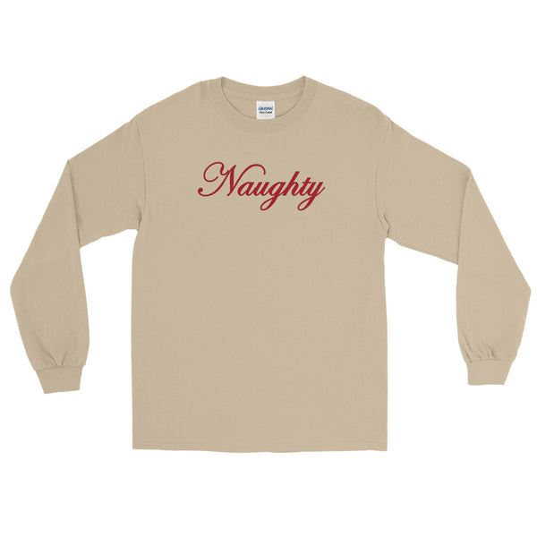 Naughty Men’s Long Sleeve Shirt