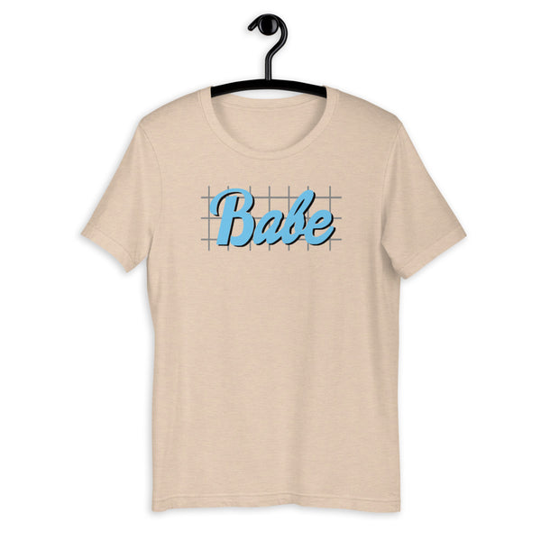 Babe blue Short-Sleeve Unisex T-Shirt