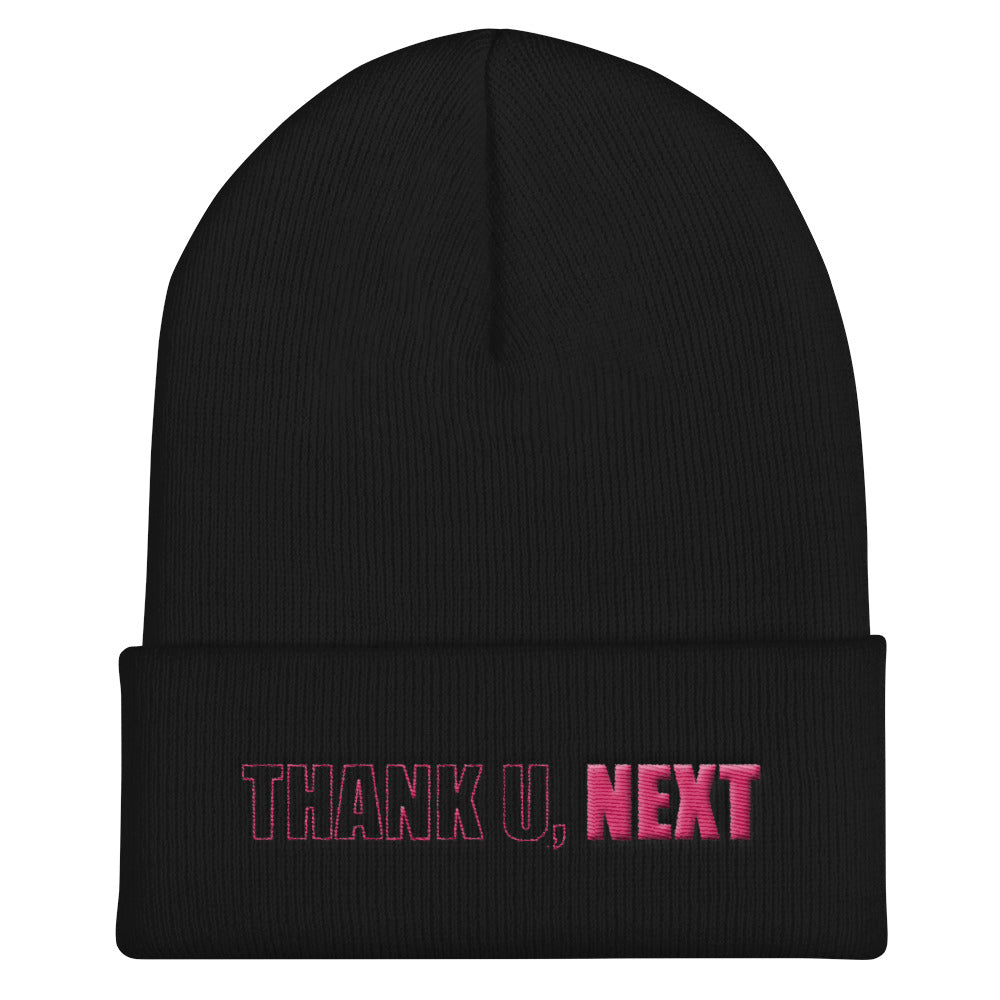 Thank U, Next Cuffed Beanie - MCE Creations