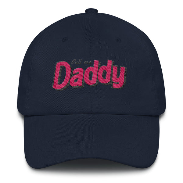 Call me Daddy pink Dad hat - MCE Creations