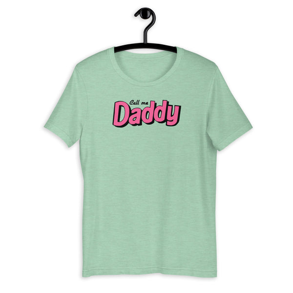 Call me Daddy pink Short-Sleeve Unisex T-Shirt