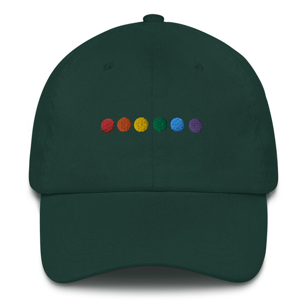 Pride dots Dad hat - MCE Creations