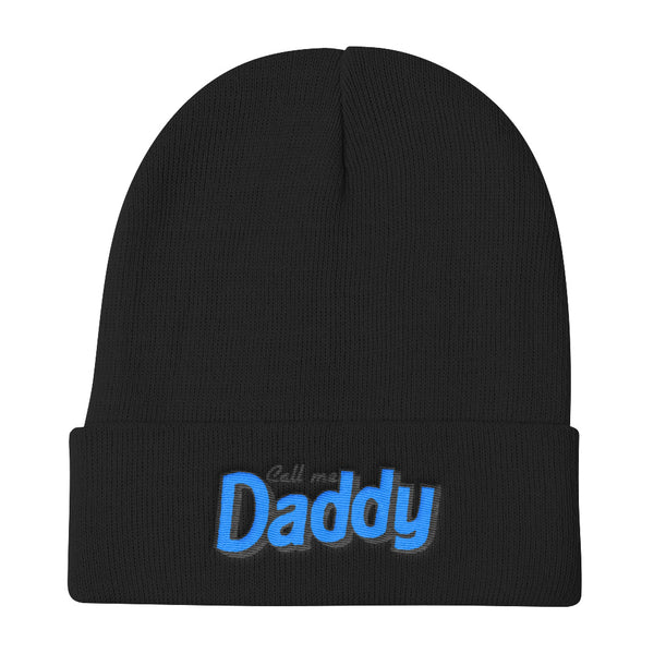 Call me Daddy Knit Beanie - MCE Creations