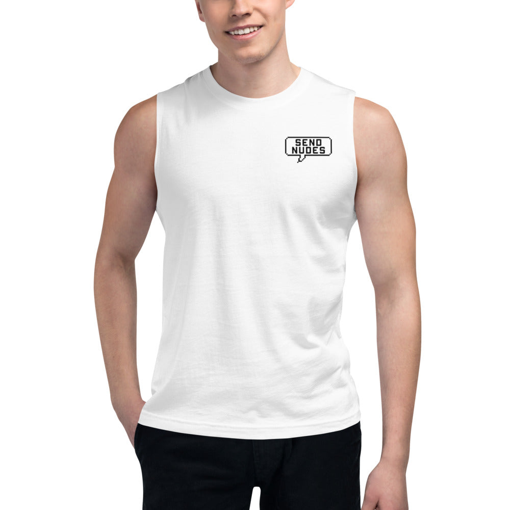 Send Nudes Muscle Tee