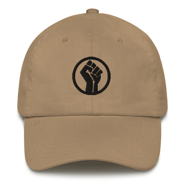 BLM fist Dad hat - MCE Creations