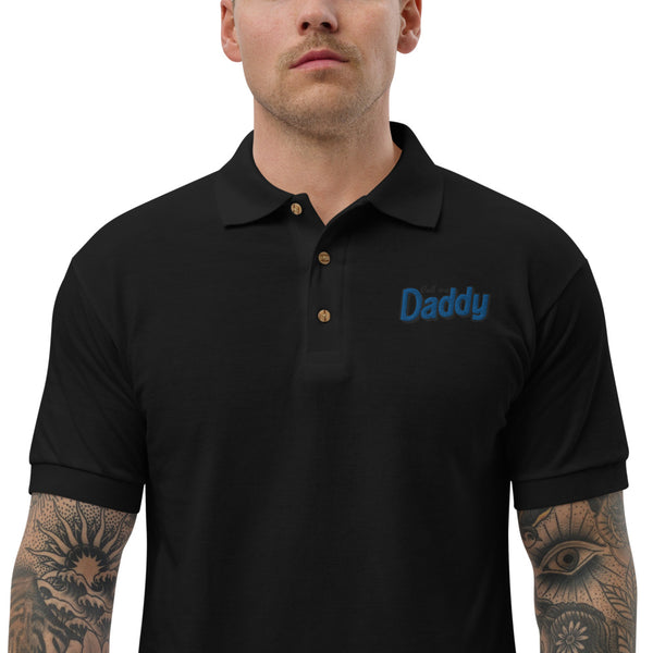 Call me Daddy Embroidered Polo Shirt