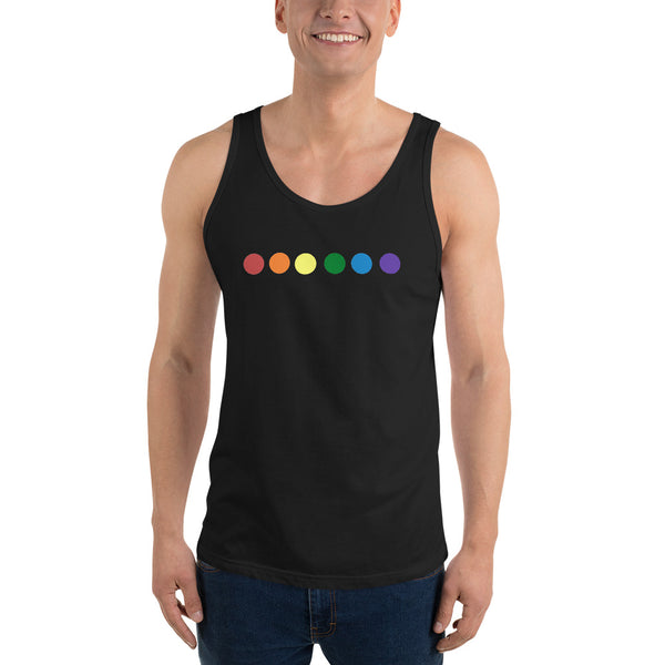 Pride Dots Unisex Tank Top