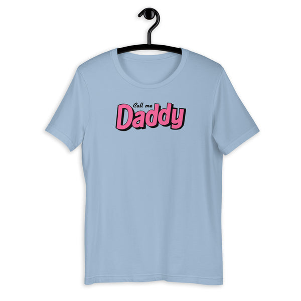 Call me Daddy pink Short-Sleeve Unisex T-Shirt