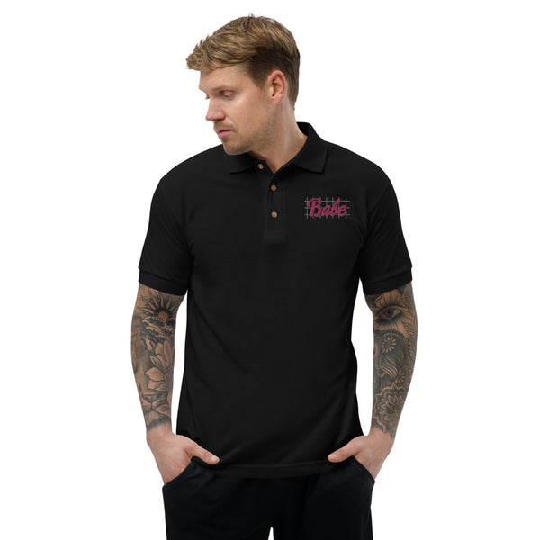 Babe Embroidered Polo Shirt