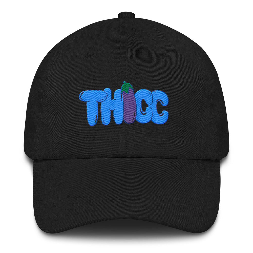 Thicc eggplant Dad hat - MCE Creations