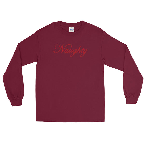 Naughty Men’s Long Sleeve Shirt