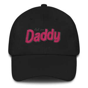 Call me Daddy pink Dad hat - MCE Creations
