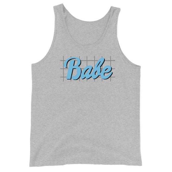 Babe blue Unisex Tank Top
