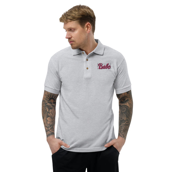 Babe Embroidered Polo Shirt